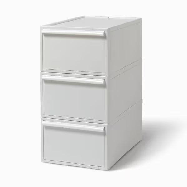 like-it クローゼットシステム 引出し(M) 3個組｜収納ケース CS-D2 3P